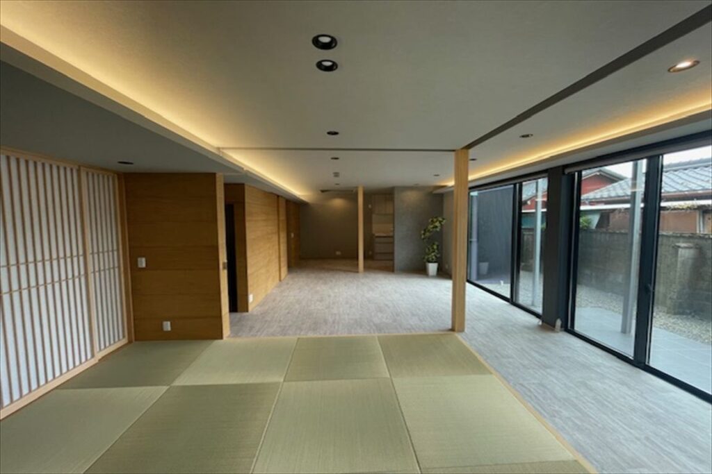 愛知県一宮市「柚木颪1階ｽｹﾙﾄﾝﾘﾉﾍﾞｰｼｮﾝ」竣工