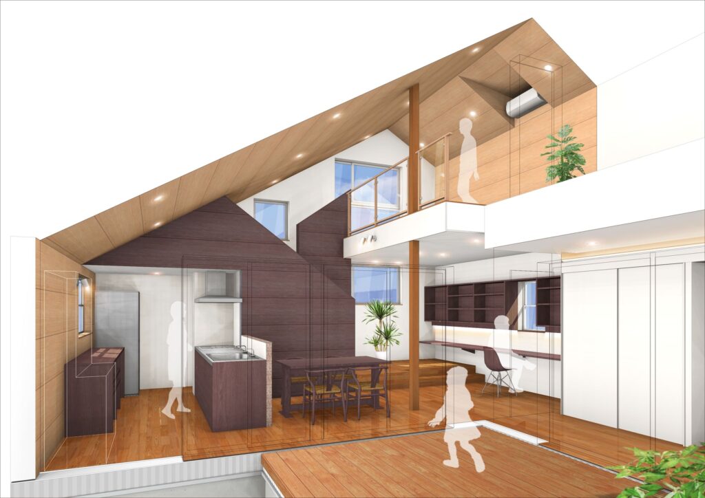 愛知県一宮市「あずらの家」　築15年リノベーション　現場