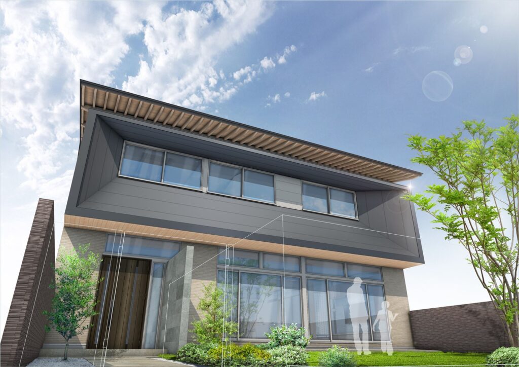 中国張家港市　「張家港の家」　木の家　打合